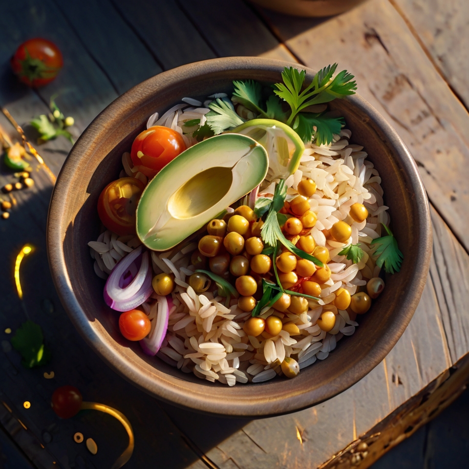 Chickpea Rice Bowl